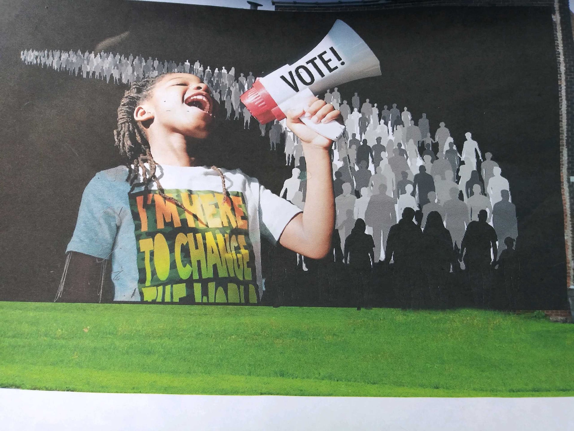 116585217_10102903073264704_601296568010116705_o We are so proud to have worked with Sankofa Fine Arts Plus on the installation of their mural at E 91st and St. Clair!