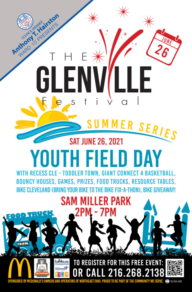 Glenville's first festival series Field Day kicks off on Saturday June 26, from 2-7pm!