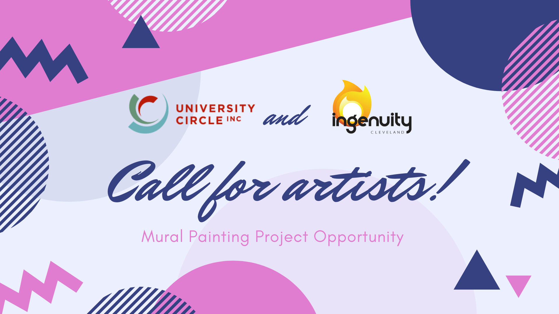 Header - Call for Artists, Uni Circle & Ing Header - Call for Artists, Uni Circle & Ing