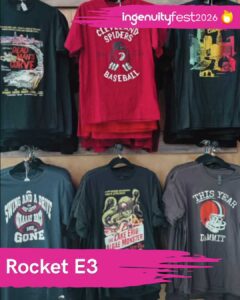 Rocket E3 - IngenuityFest Vendor 2026 - Custom T-shirts