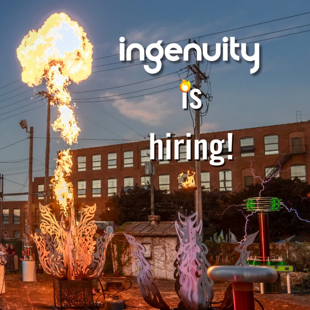 Ingenuity is Hiring!