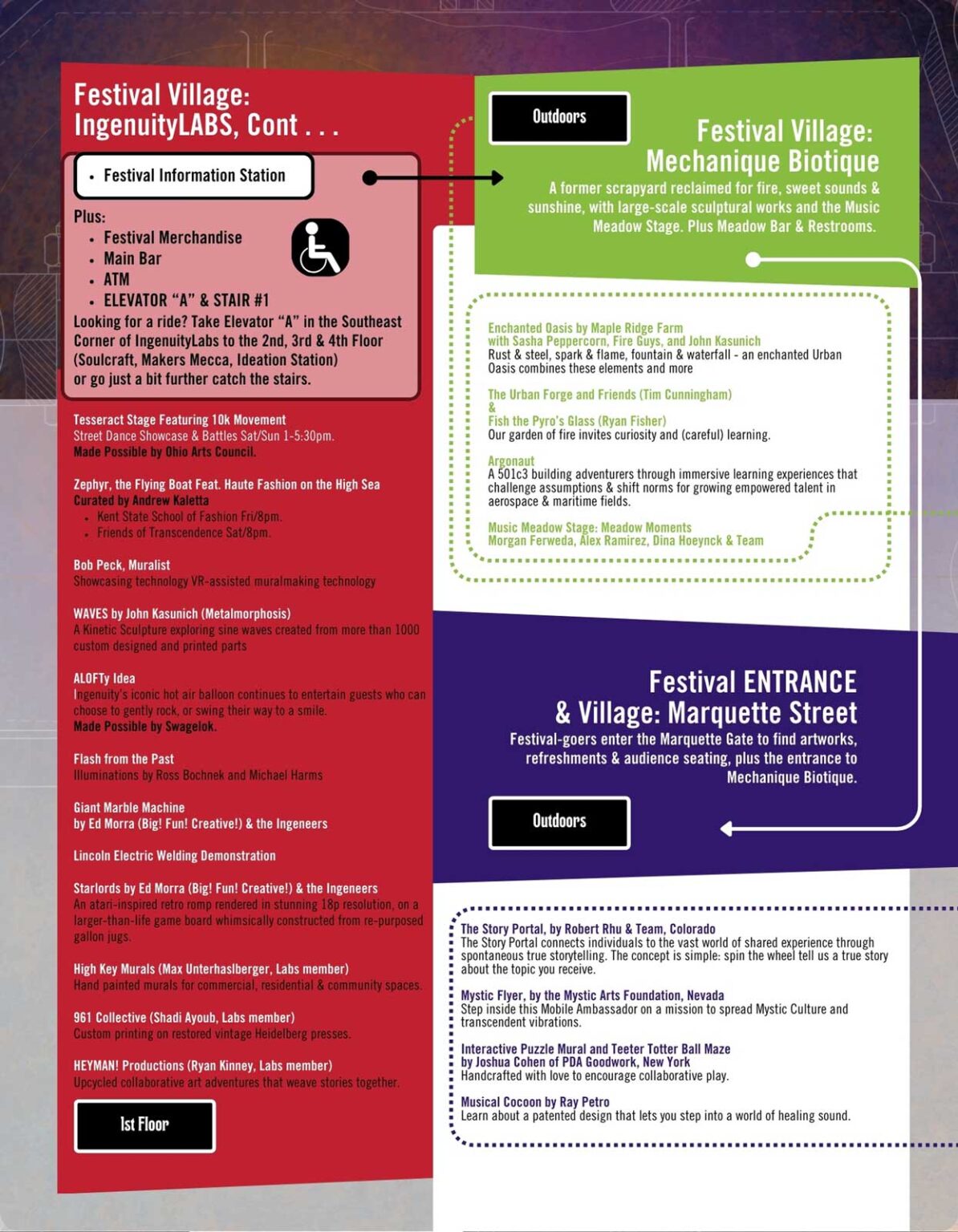 IngenuityFest 2025 Program Guide Page 3.