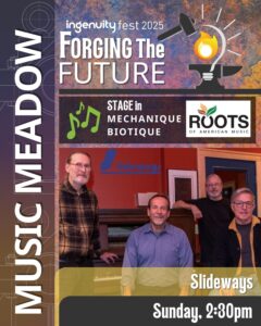 IngenuityFest 2025 Music Meadow: Slideways on Sunday at 2:30pm