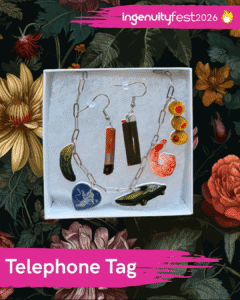 Telephone Tag - IngenuityFest Vendor - cute jewelry